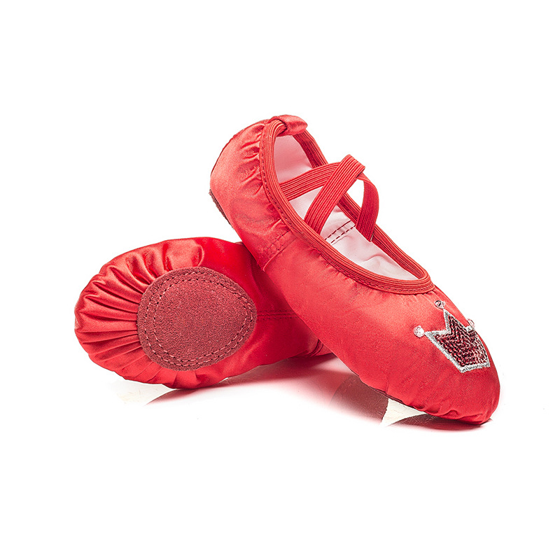 Dance Shoes Children's Women's Soft Sole Practice Cat Claw Shoes Princess Baby Dancing Girls Pink Toddler Ballet Shoes