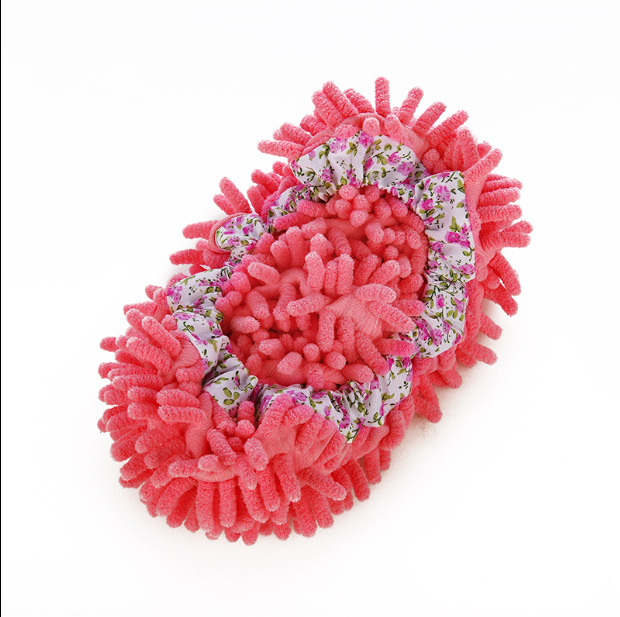 Chenille mopping shoe cover lazy shoe cover mop head cover floor-wiping shoe cover mop floor price