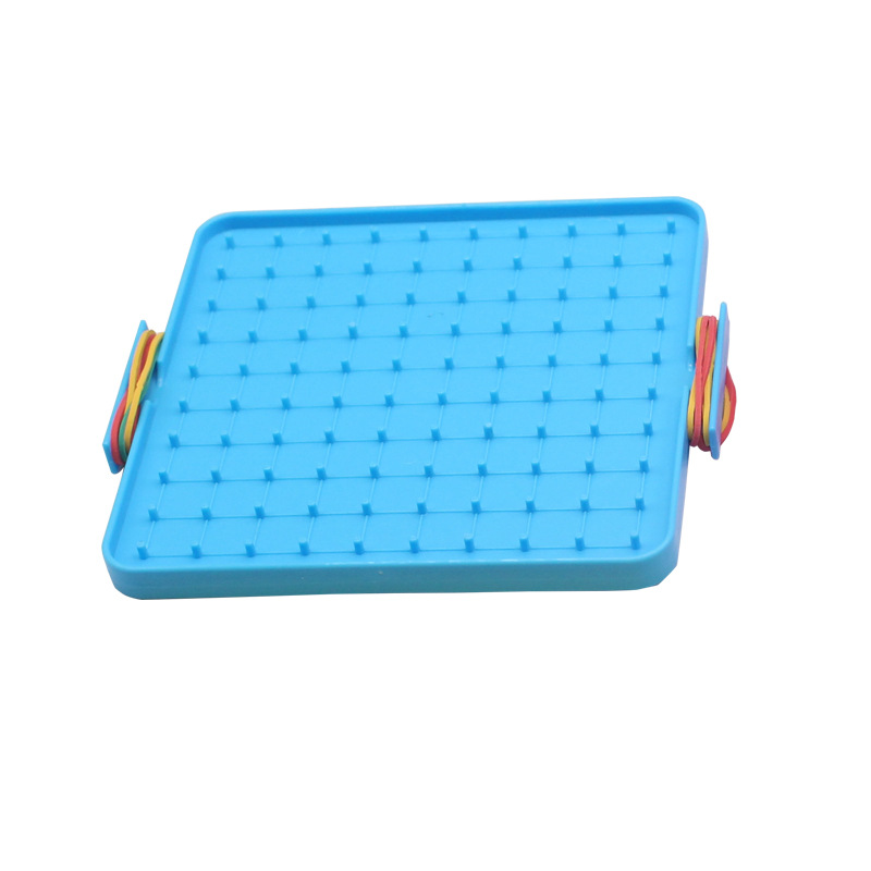 Student Nail Board Color Plastic Nail Board Student Nail Board Nail Board Teaching Plastic Nail Board Mathematics, Physics and Chemistry Teaching Device