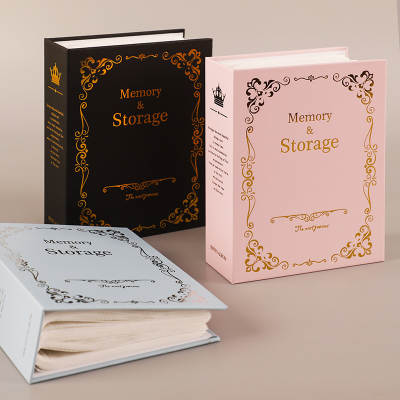 Factory wholesale bronzing photo album insert 4D 6 inch 100 plastic 6 inch cross-border album storage book