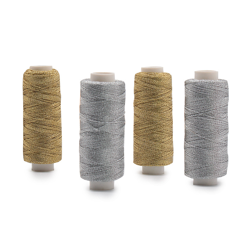 Round wax thread wholesale South Korea handmade DIY30 m bracelet wax rope oil wax thread color gold thread sewing thread polyester wax thread