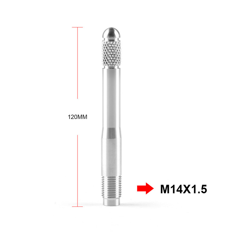 ポータブル車の修正タイヤ位置決めネジ M14 * 1.5 ホイール取り付け補助修理キット車両アクセサリー|undefined