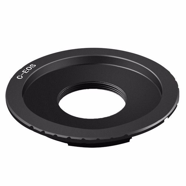 C- EOS all C- mount film CCTV lens for Canon SLR body EF macro adapter ring