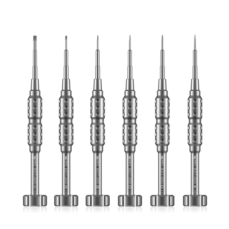 倍思特 航空铝柄加硬895螺丝刀 六角T1/T2华为苹果手机拆机工具批