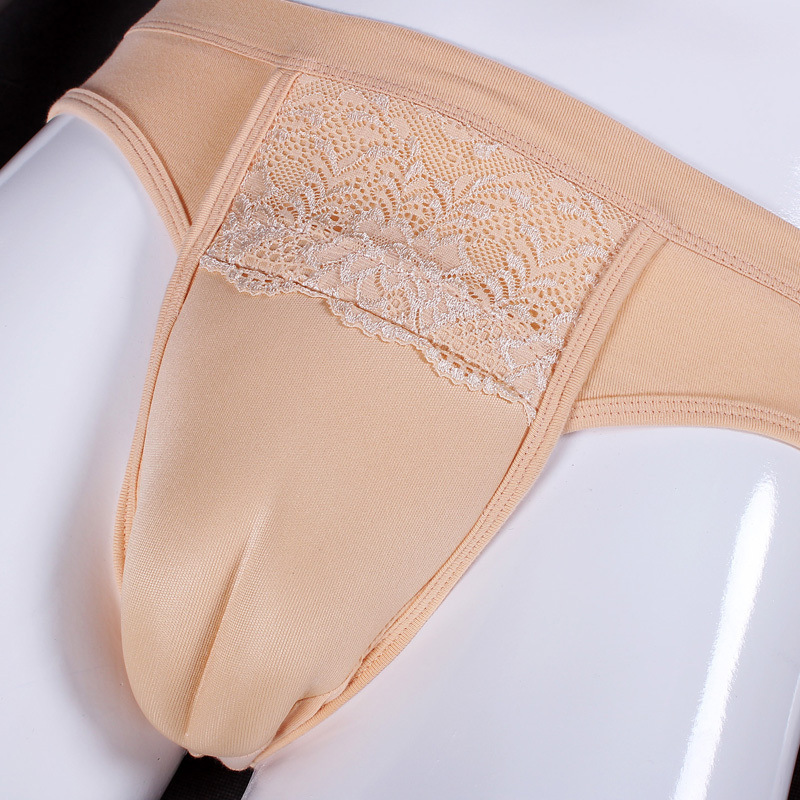 Pseudo-Niang Underwear Hidden jj Men's Underwear Men's Change Women's Cross-dressing Products Fengyin Men's cd Sexy Fake Yin Underwear