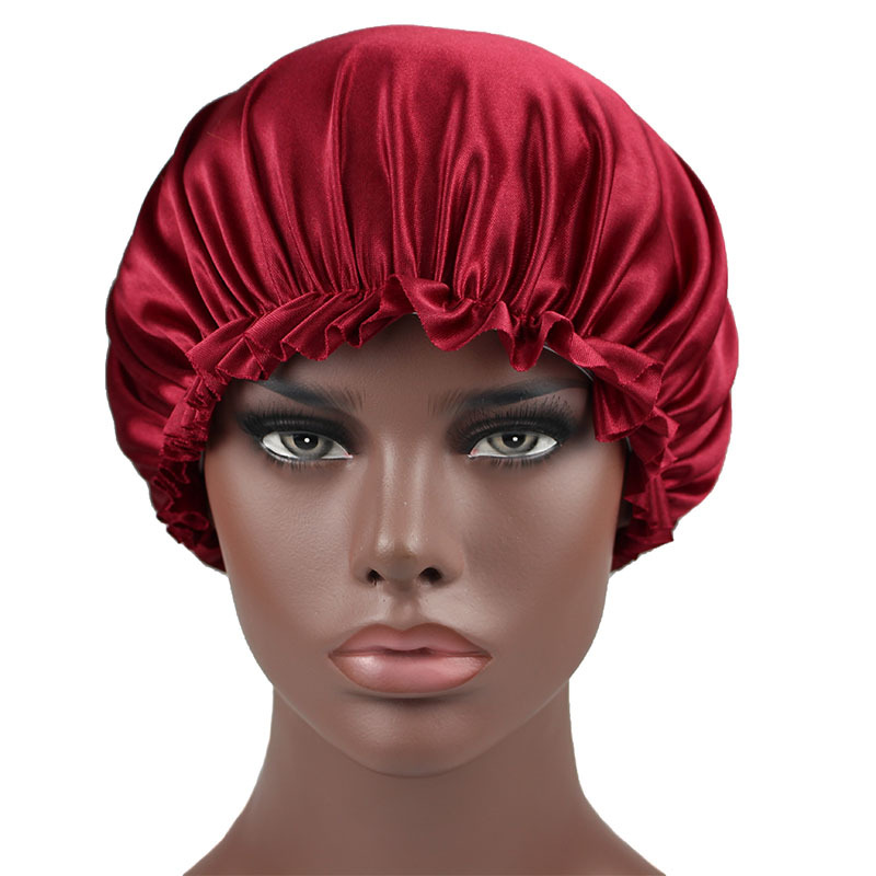 Special for cross-border supply explosion-proof silk lace nightcap chemotherapy cap hair care cap