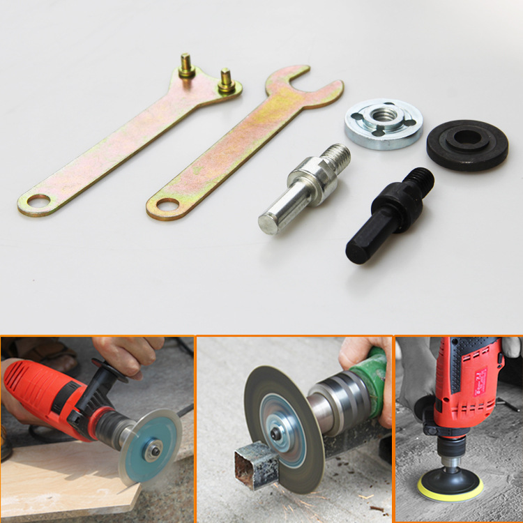 Electric drill accessories hand electric drill variable angle grinder connecting rod electric drill conversion head converter cutting angle grinder accessories set