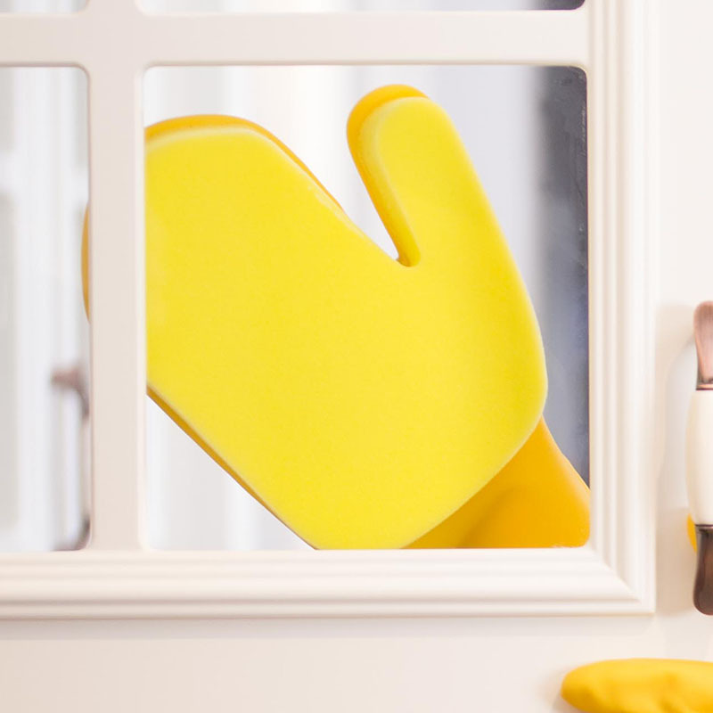 Sponge clean car wash latex gloves manufacturers wholesale kitchen dish wash multi-energy rubber car gloves supplies