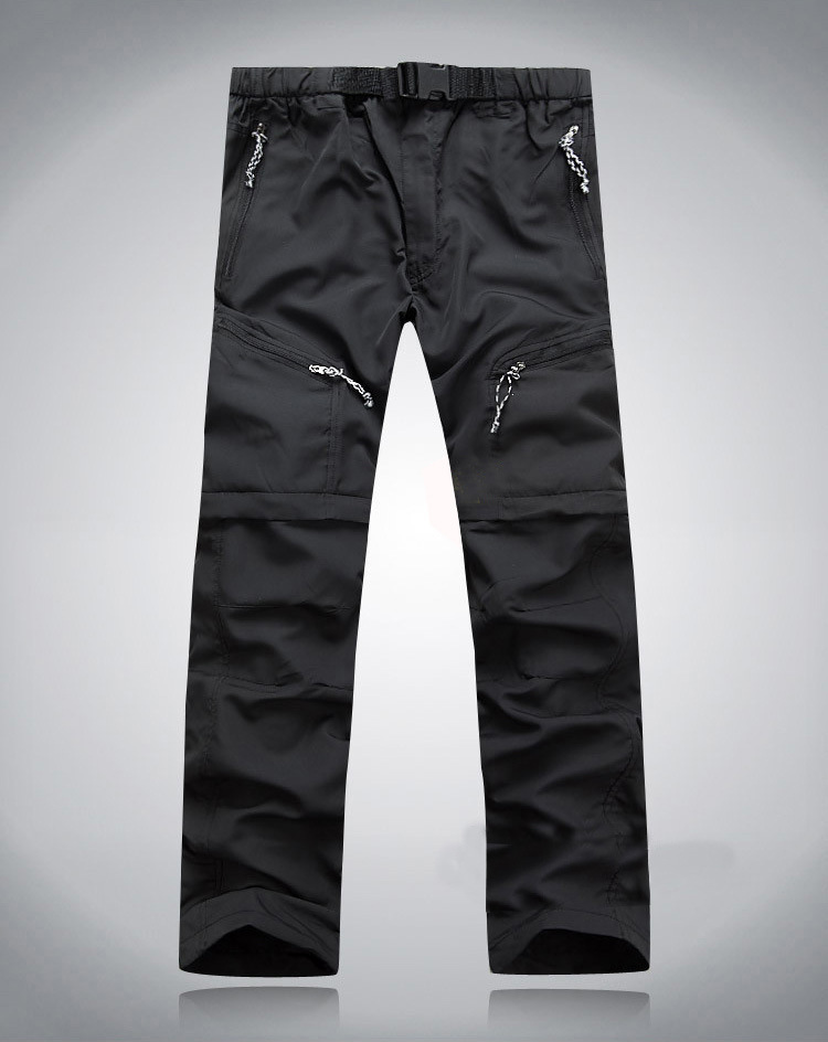Quick-drying pants outdoor lightweight two-piece men's and women's two-wear quick-drying pants shorts men's detachable LOGO