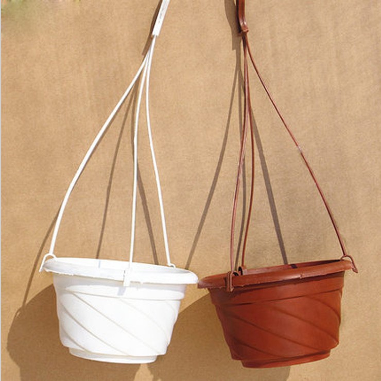 Wholesale round plastic broccoli flower pot factory direct high quality plastic broccoli basin hook hook