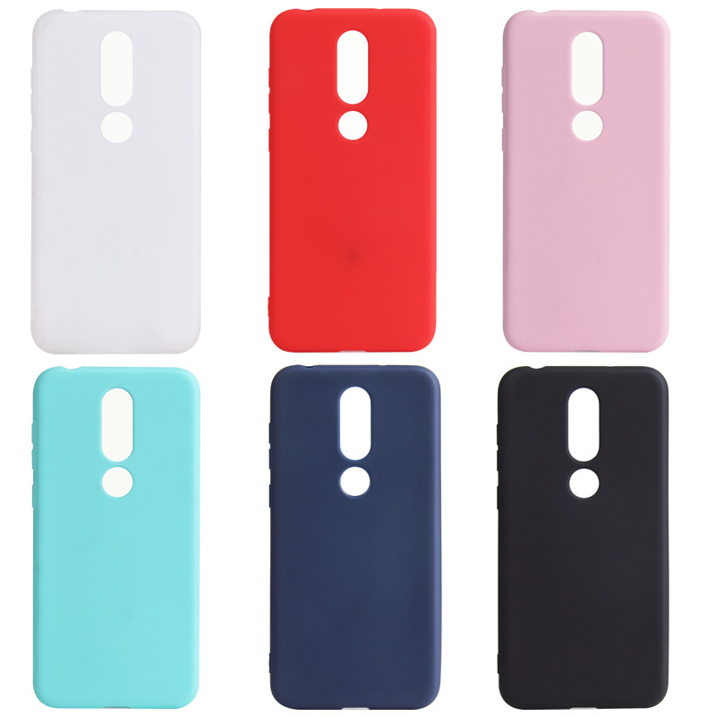 For Nokia X6 phone case NOKIAX6 frosted TPU soft case X7 candy protective case silicone all-inclusive
