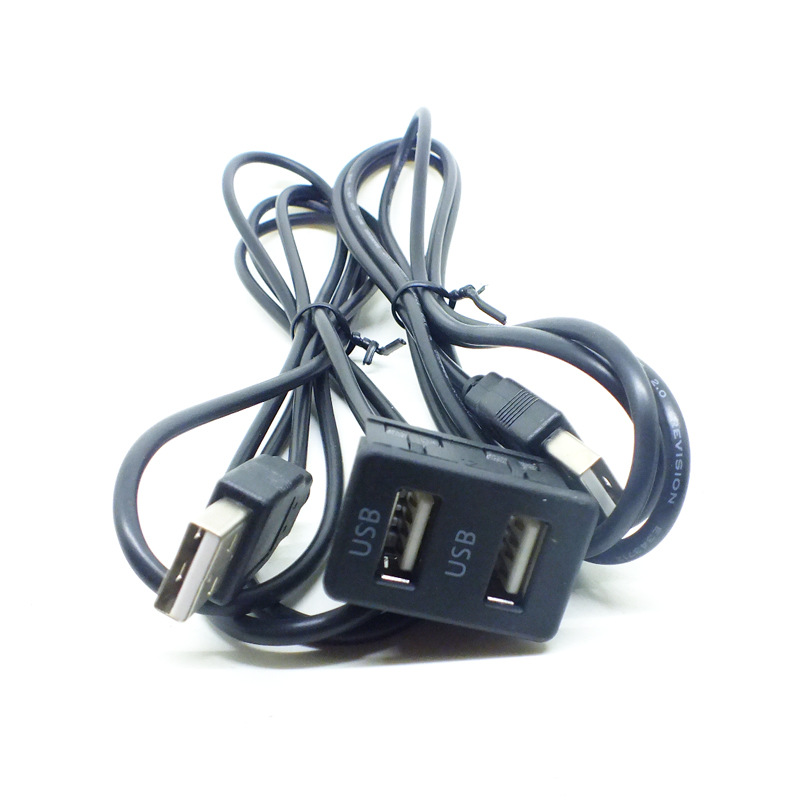 Car universal modified dual USB interface charging USB switch seat extension seat