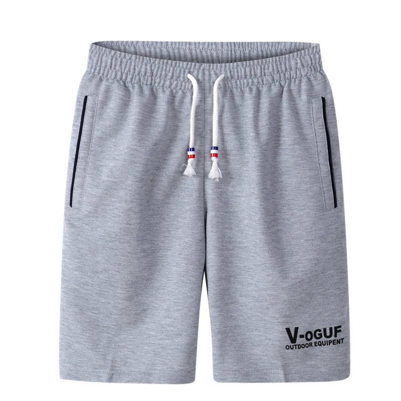 Shorts Men's Summer Five-point Casual Sports Pants Summer Loose Large Size Plus Fat Men's Sports Five-point Beach Pants