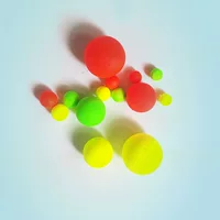Круглая привлекательная фасоль с плавающим хвостом привлекательная фасоль из пеноматериала 36 мм привлекательная фасоль с плавающей смелой соей с плавающей фасолью