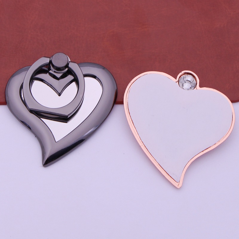 South Korea heart-shaped creative lazy ring buckle gift hot sale new mobile phone ring bracket
