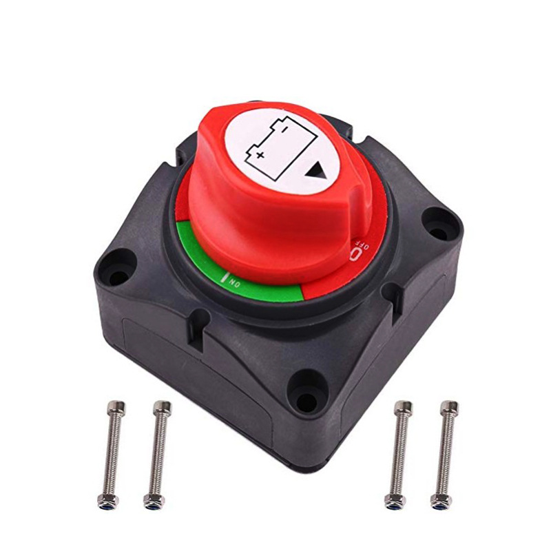 Yacht RV 12-24V current leakage protection battery knob power off switch car modification winch accessories