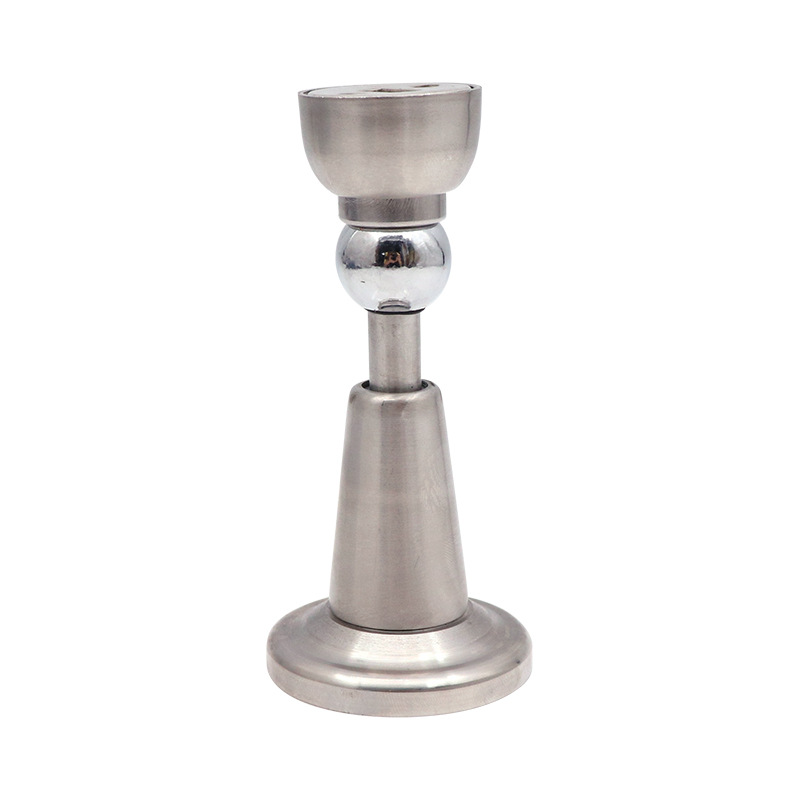Hardware accessories door top door touch wall suction toilet perforated door stop stainless steel mute door resistance hydraulic buffer door suction