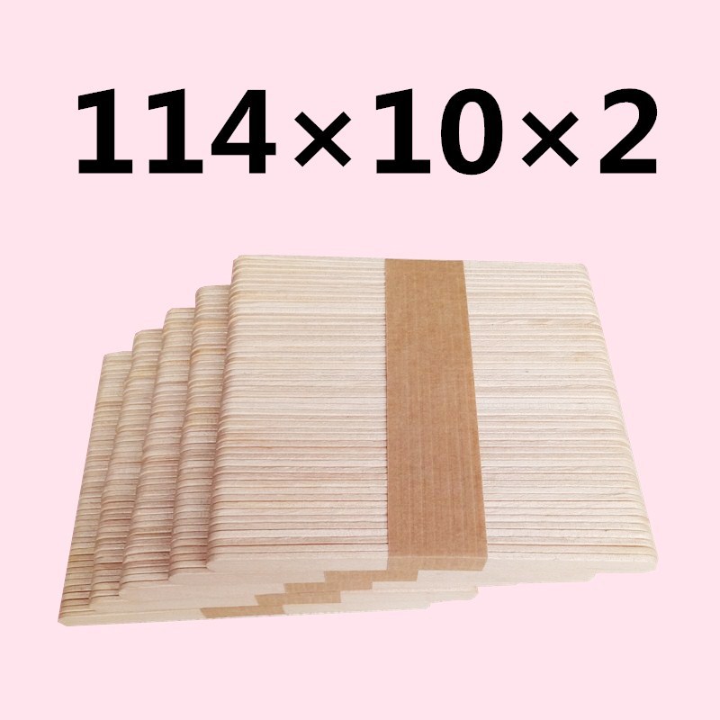 Boutique kindergarten diy handmade wooden stick material wooden ice cream stick handmade craft handmade wooden diy