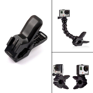 gopro hero9/8/7 DJI Dajiang osmo flexible clip bracket snake arm shark clamp powerful clip