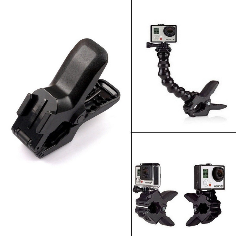 Gopro hero9/8/7 DJI Dajiang osmo гибкий зажим Кронштейн Змея рука акула зажим мощный зажим