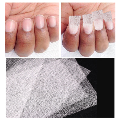 Cross-border new nail fiber extension piece fake nail glass fiber silk paper-free phototherapy extension...