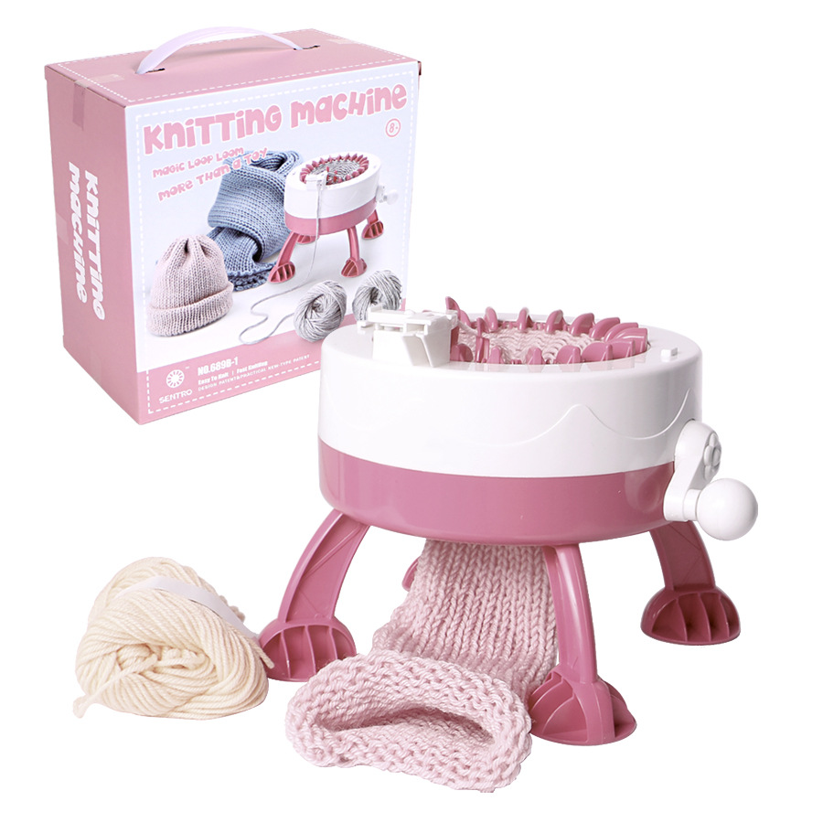 Children's DIY creation hand knitting machine series wool knitting machine wool hat scarf socks knitting machine