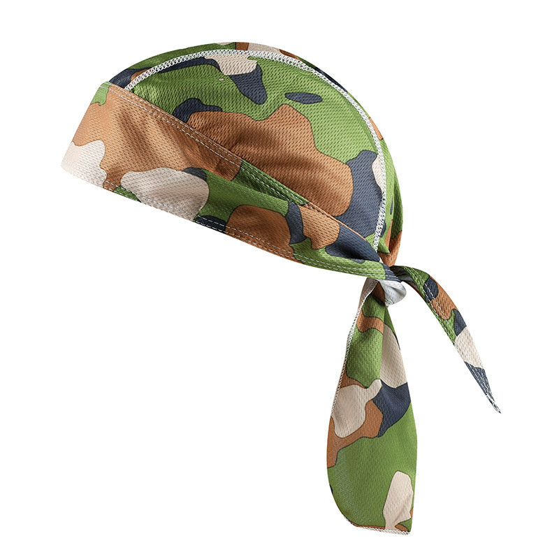 Outdoor Riding Pirate Hat Sports Magic Headscarf Summer Moisture Wicking Breathable Sun Protection Headgear UV Protection