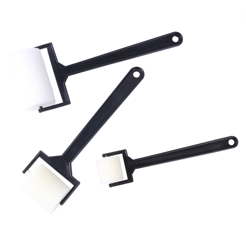 Children's diy graffiti painting seal sponge roller roller painting brush flat sponge brush set sponge roller brush