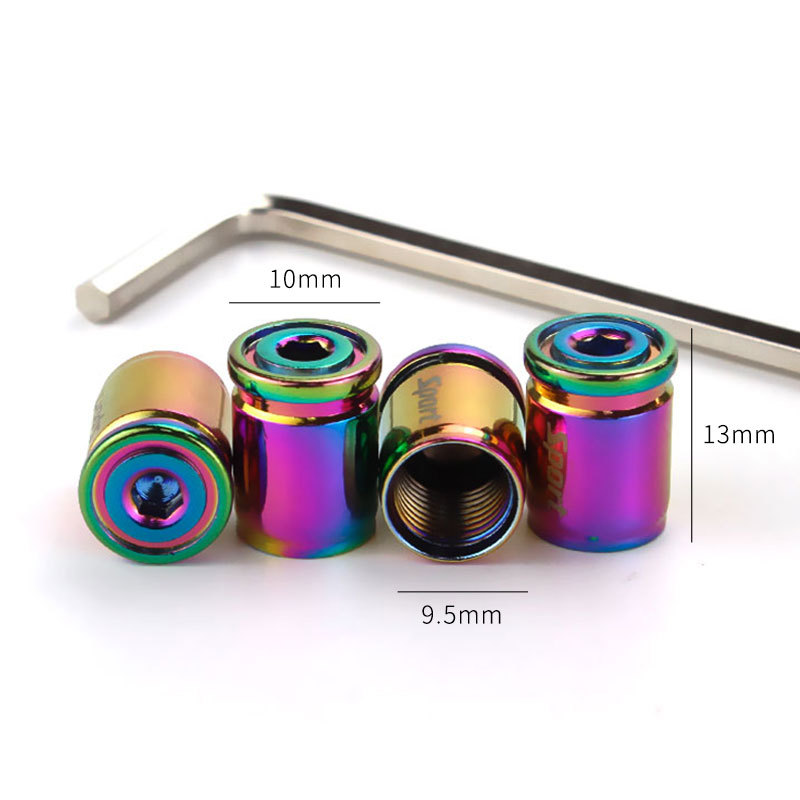 Creative new anti-theft valve tire cap sport modified Universal anti-theft tire valve cap wholesale