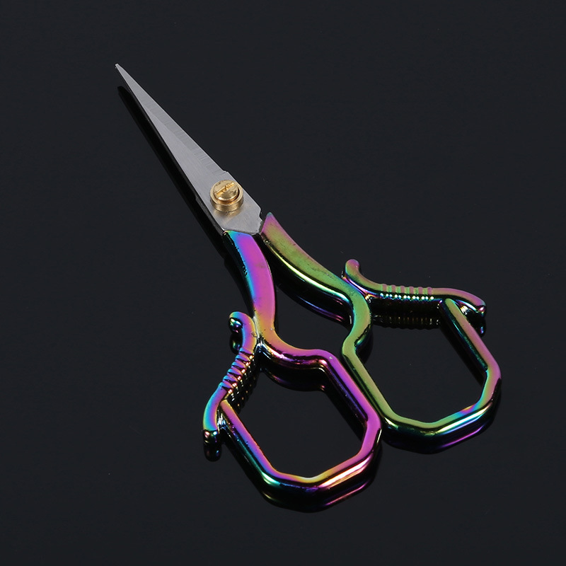 Stainless Steel Thread Cutter Scissors Office Student Household Longfeng Cutter Paper Cutting Tailor Cutter Clothing Scissors