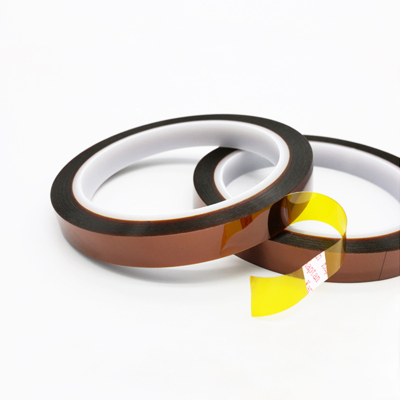 Do not roll automatically fit Brown high temperature insulation tape mobile phone battery film tape gold finger tape