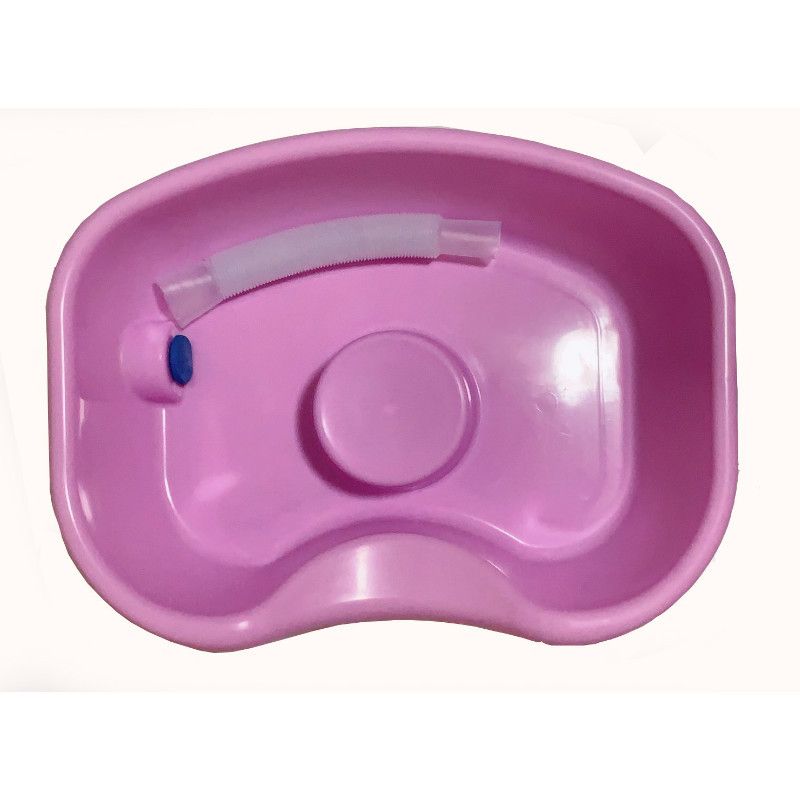 Shampoo Basin for Home Elderly Children Pregnant Women Shampoo Blue Pink Bed Care Basin No Strange Taste for Hair
