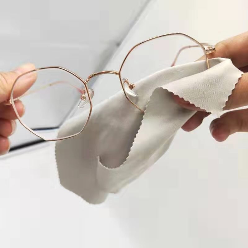 Microfiber needle three glasses cloth wipe microfiber telescope electronic screen mobile phone cleaning glasses cloth