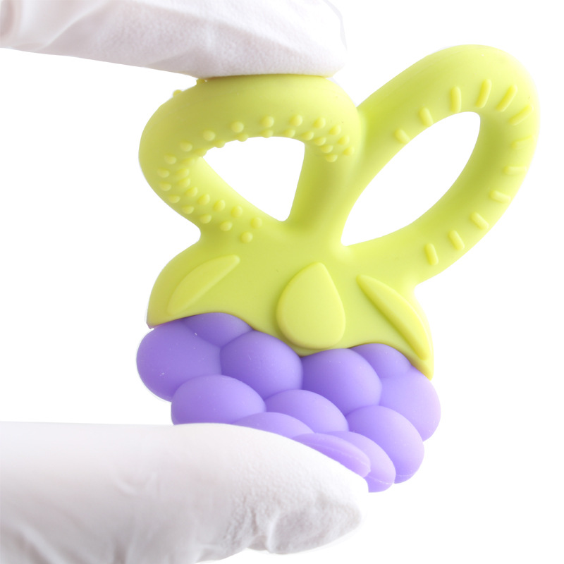 Baby Products Children's Silicone Teeth Gum Baby Bite Soothing Molar Stick Fruit Teeth Baby Molar Wholesale
