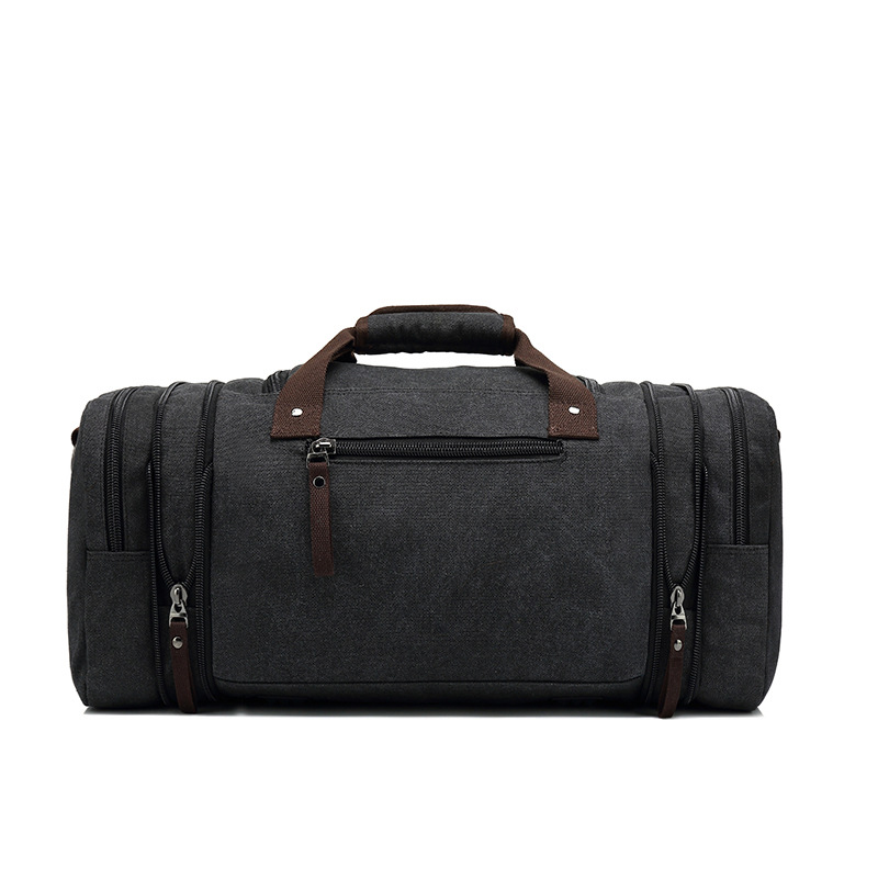 Cross-border New Fashion Outdoor Travel Bag Portable Canvas Crossbody Backpack Trendy Large Capacity Casual Shoulder Bag