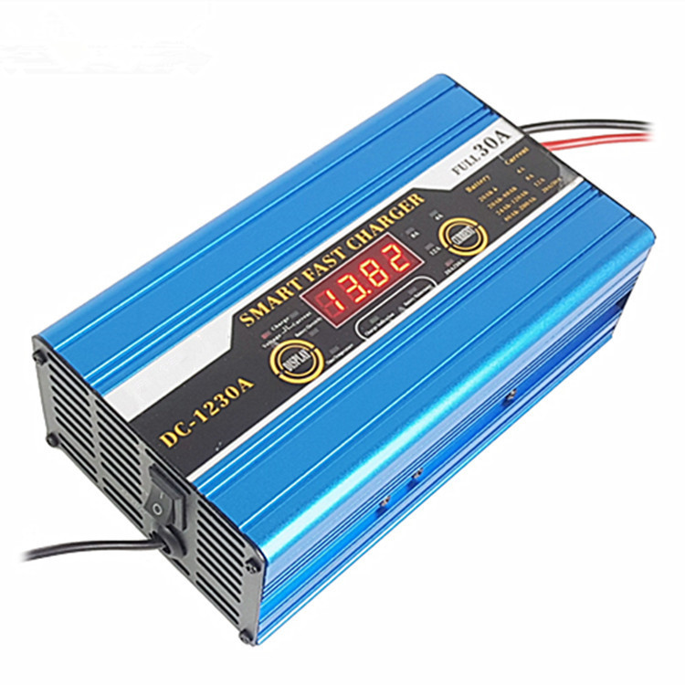 Cardip smart belt display 12V30A car electric vehicle lead-acid battery battery charger manufacturer