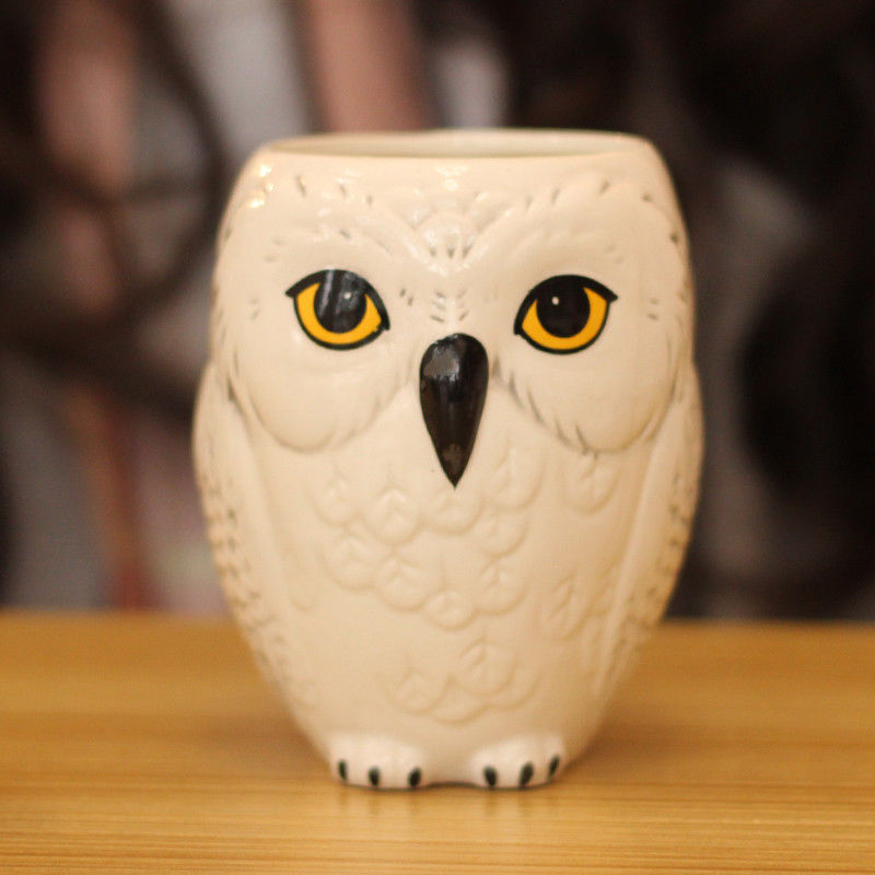 Hedwig owl mug入学通知书メッセンジャーセラミックカップハリー・ポッターフクロウマグカップ|undefined