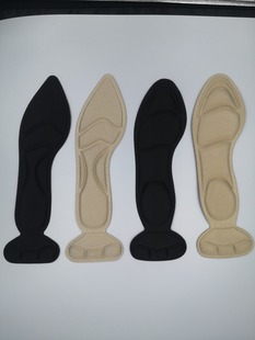 Manufacturers sell upgraded 5D7D sponge insole + with heel sticker two-in-one combination of thick high heels