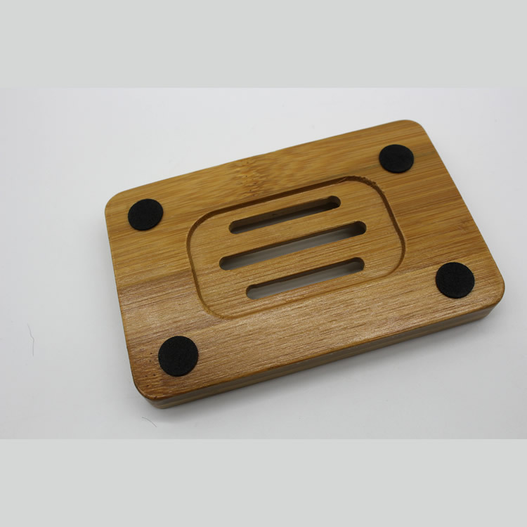 Wooden soap storage box soap holder bathroom hotel toilet soap box soap draining box wooden soap box