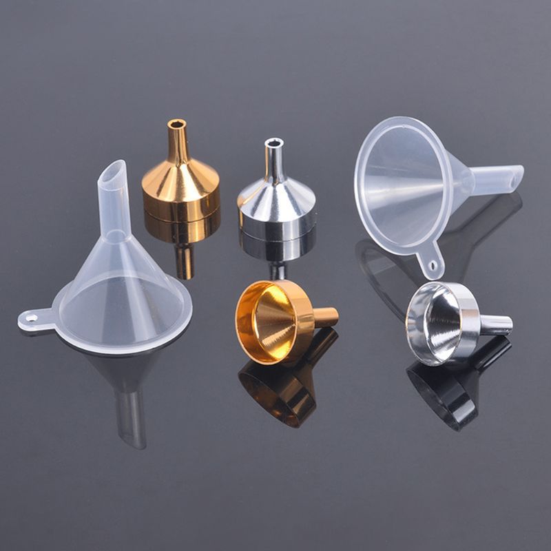 Plastic mini funnel small size liquid perfume sub-packaging artifact funnel sub-Packaging Tool