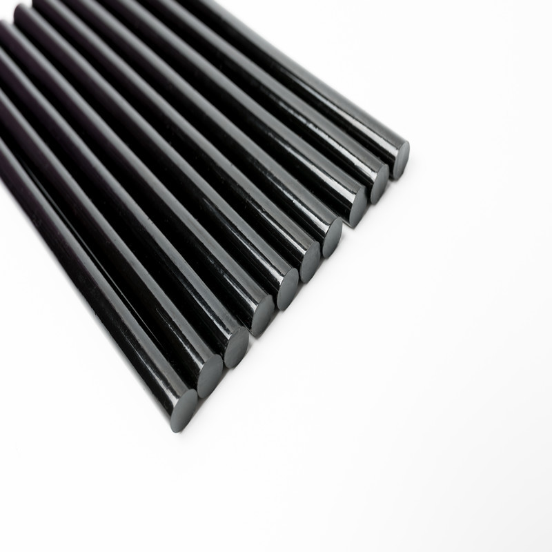 Stone base Black Hot Melt Adhesive stick 100mm200mm300mm high strength adhesive strip black adhesive hair extension strip