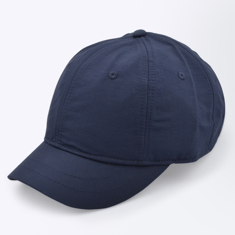 Simple Short Rim Summer Hat Men's and Women's Small Short-brimmed Hat Casual Quick-drying Summer Men's Baseball Hat Light Plate Bare Hat