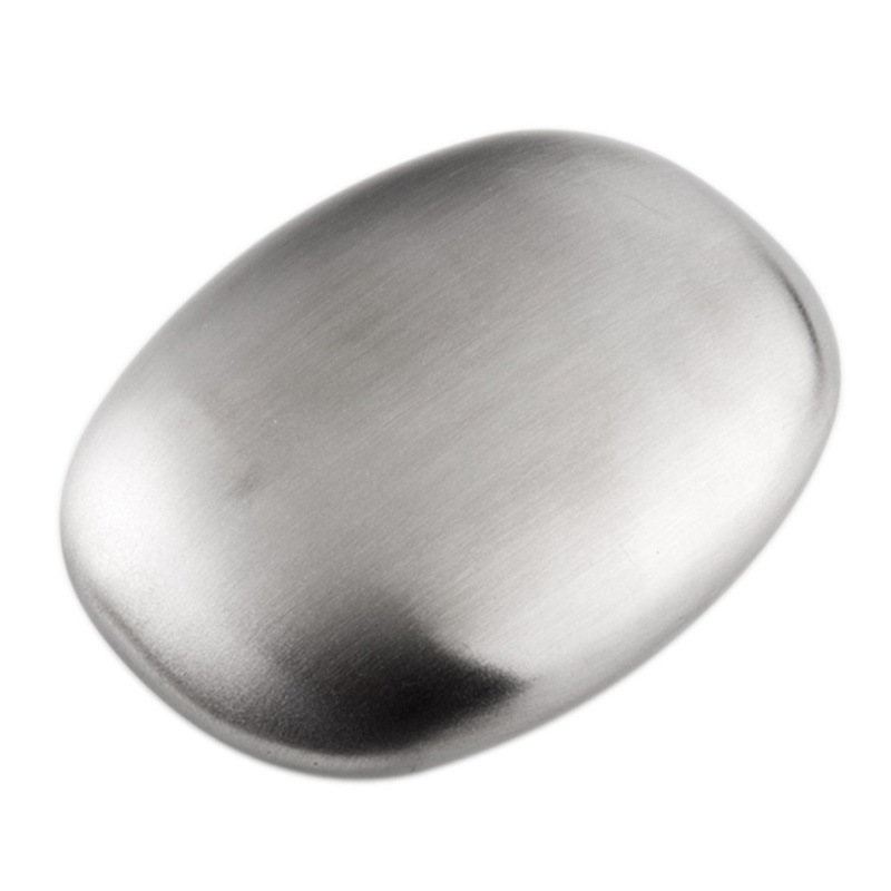 304 stainless steel kitchen supplies large thick oval metal deodorant soap deodorant soap garlic flavor