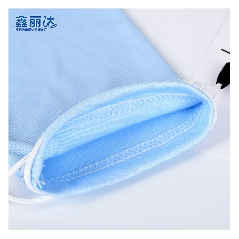 Microfiber Glasses Cloth Bag Multicolor Sunglasses Bag Glasses Case Beat Drawstring Cloth Glasses Case