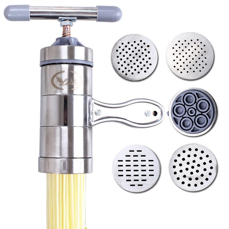 Stainless Steel Household Small Manual Noodle Machine Kitchen Hand Noodle Presser Hand Noodle Machine