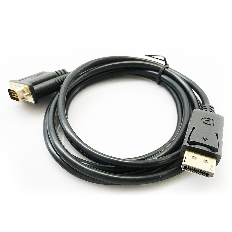 Переходный кабель DP на VGA 1,8 м Переходный кабель Displayport на VGA Кабель VGA HD 1,8 м