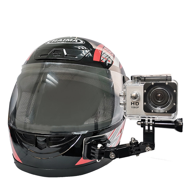 For gopro hero 9/8/7/5オートバイヘルメットあご固定ブラケット大疆スポーツカメラ部品|undefined