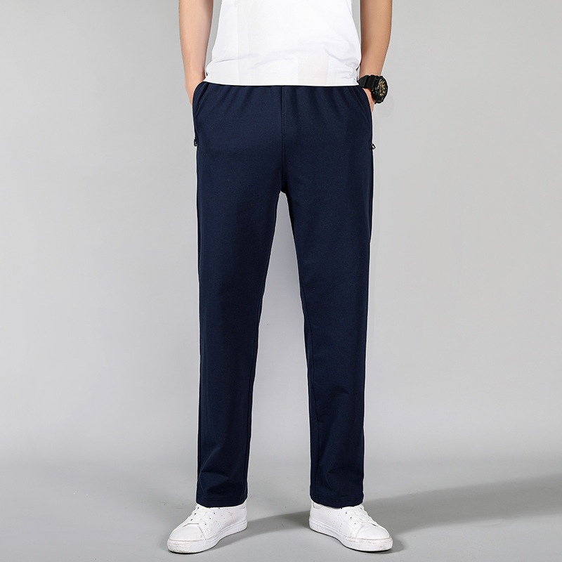 Sports Pants Men's Pants Autumn Thin Men's Casual Pants Men's Loose Straight Pants Plus Size Wei Pants Running Pants