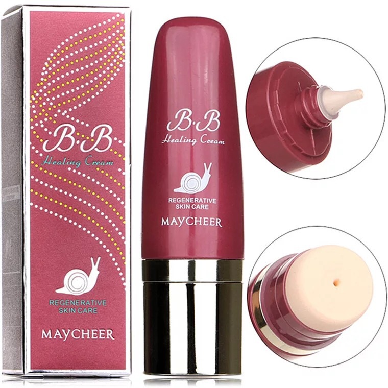 [With Cotton Head] Meisier Snail Essence Repair Multi-effect BB Cream Concealer Mucin Moisturizing Isolation 880#