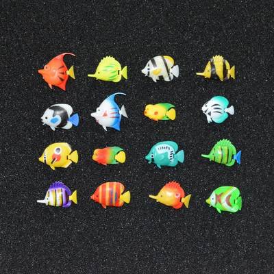 Artificial fish artificial fish aquarium fish tank landscape decoration small plastic fish swimming fish wholesale